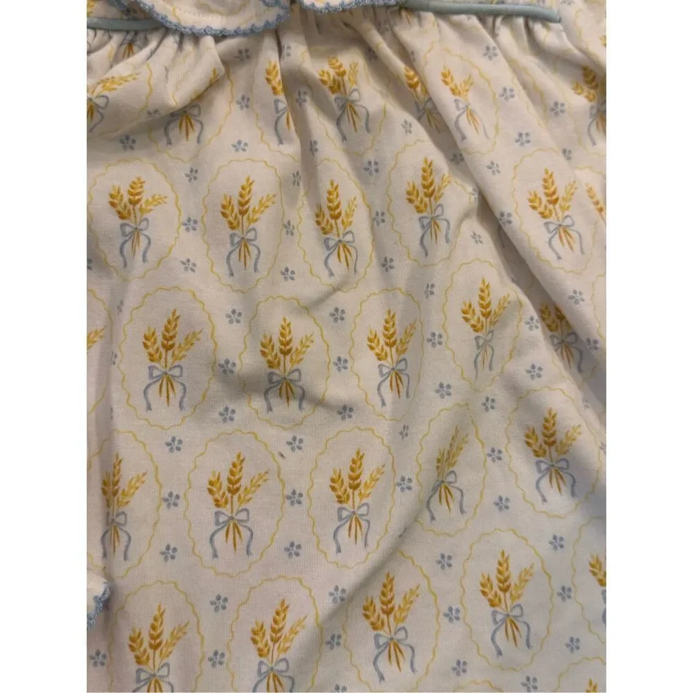 Shrimp and Grits kids smock harvest dress